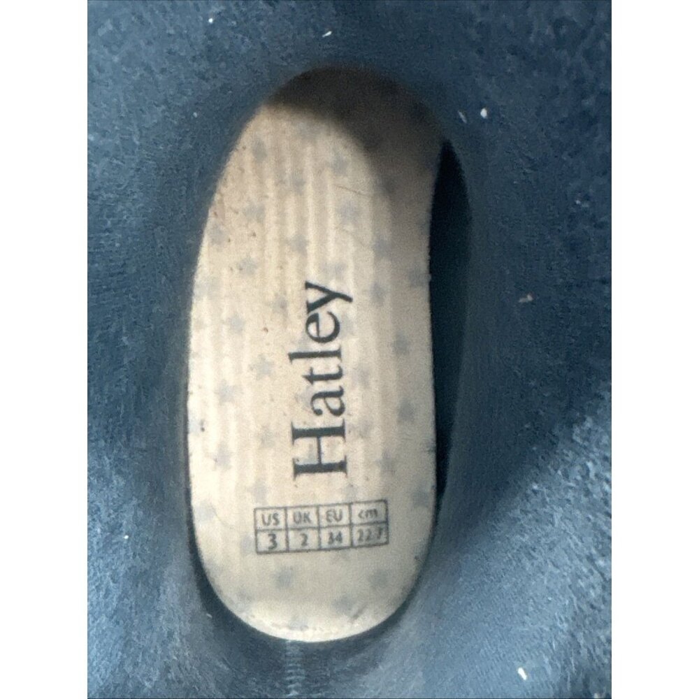 Hatley Classic Kids Rain Boots Pink Matte Navy Size 3 Toddler $25 rubber boot - Picture 10 of 12